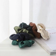 Silk Scrunchies plaub hau
